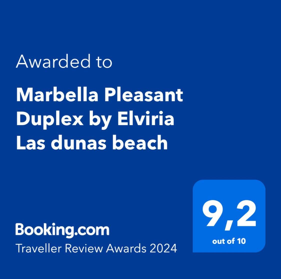 Marbella Pleasant Duplex By Elviria Las Dunas Beach المظهر الخارجي الصورة